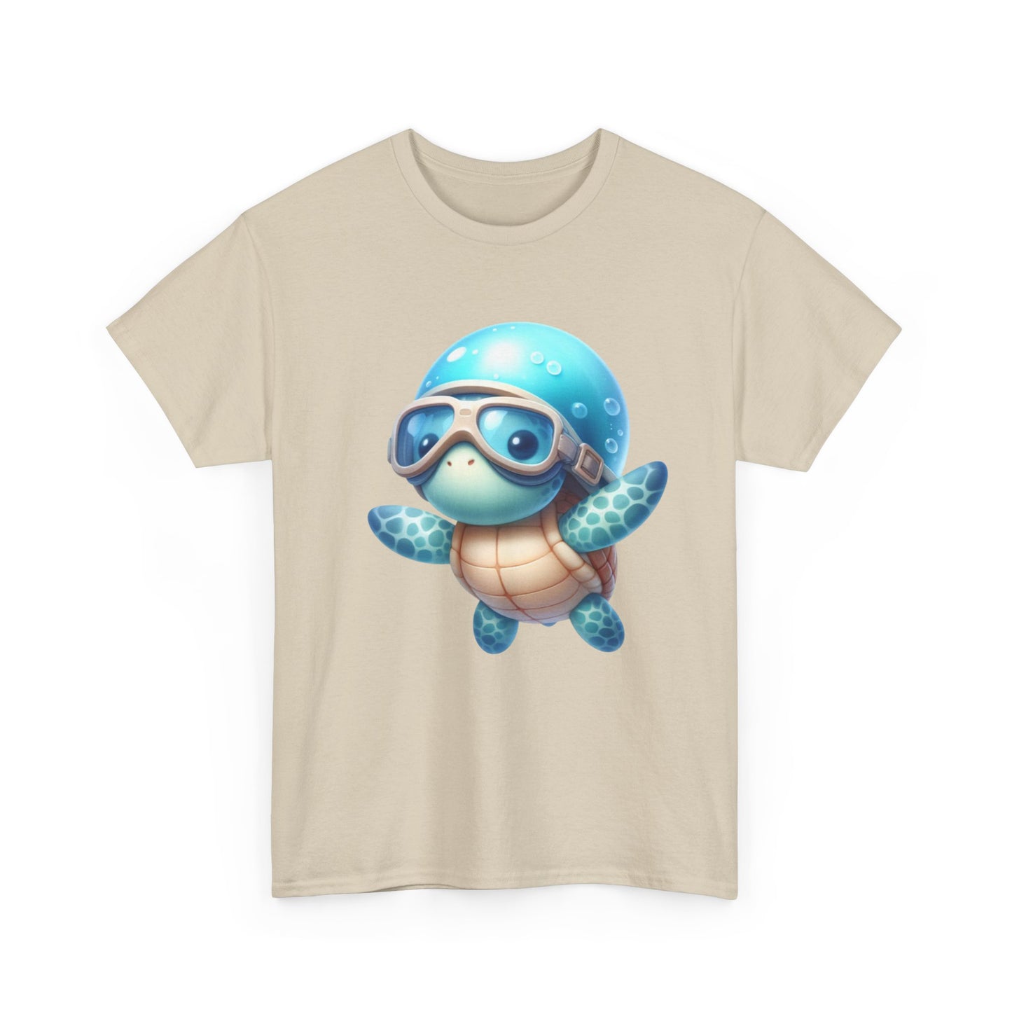 Cute Turtle Adventure Tee, Animal Lover Shirt, Beach Picnic Outfit, Fun Gift for Kids, Eco-Friendly Fashion, Summer Casual Wear
