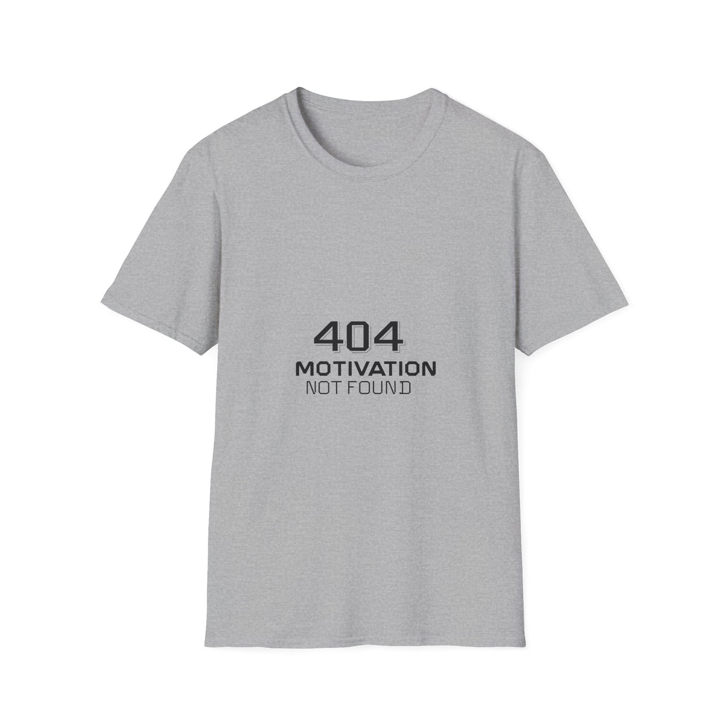 404 Motivation Not Found T-Shirt, Funny Graphic Tee, Unisex Humor Shirt, Gift for Motivational Speakers, Casual Everyday Wear, [...]