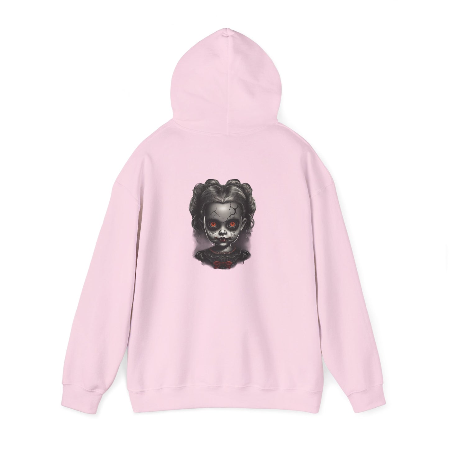Spooky Horror personalized Unisex Hooded Sweatshirt, Graphic Hoodie, Halloween Apparel, Dark Fantasy, Unique Gift for Horror Lovers