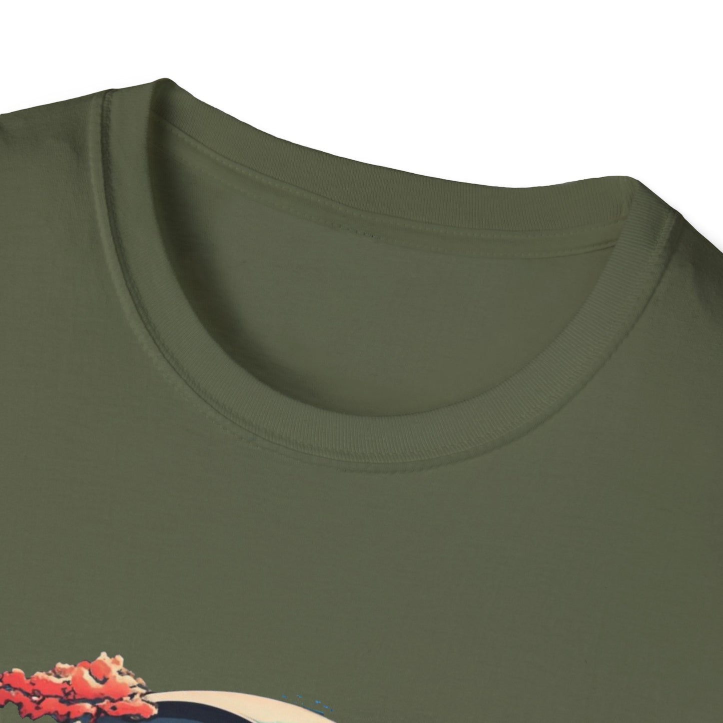 Yin Yang Nature T-Shirt - Unisex Softstyle Tee, Graphic Tee, Casual Wear, Eco-Friendly Gift, Meditation Top, Tree Love Shirt