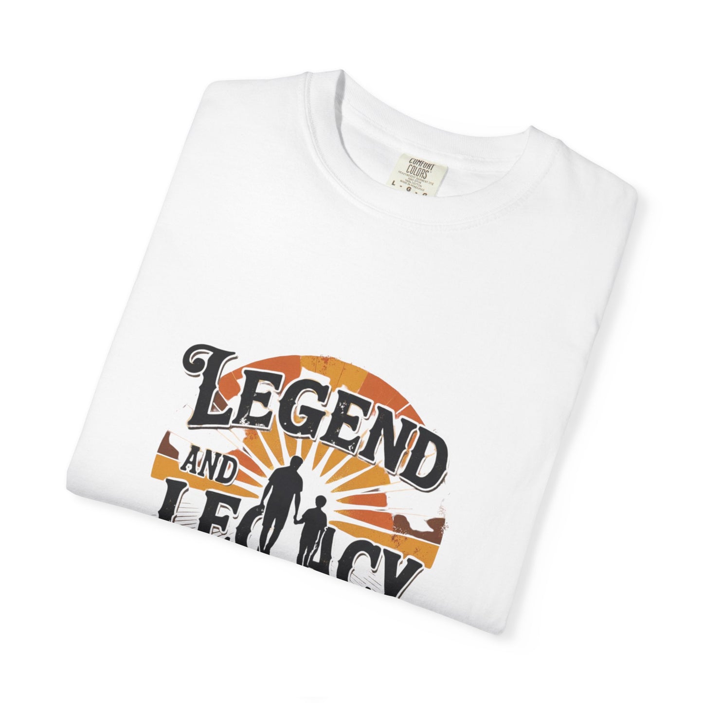 Legend and Legacy Dad & Son T-Shirt - Unisex Gift for Father’s Day, Family Bonding, Nostalgic Apparel, Casual Wear