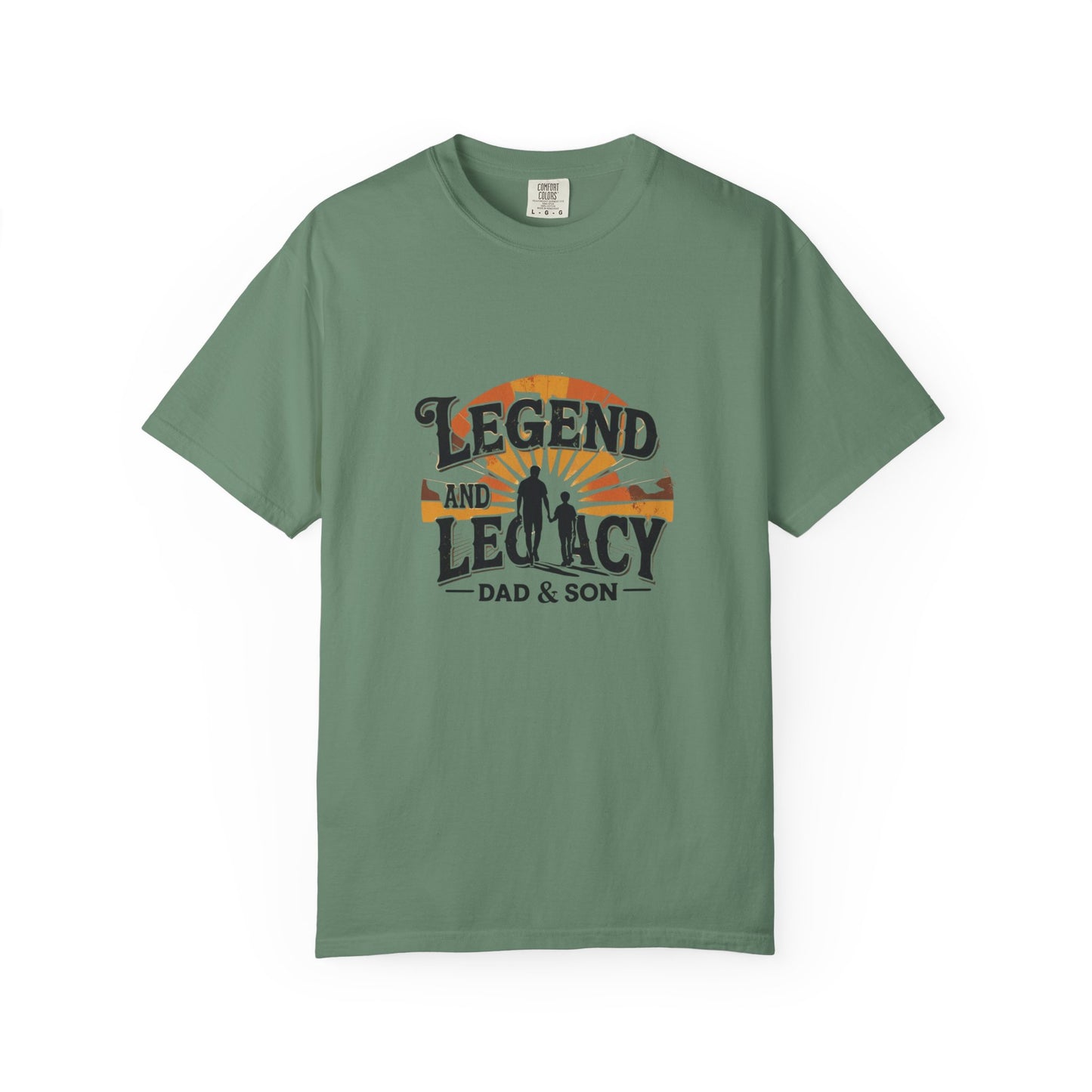 Legend and Legacy Dad & Son T-Shirt - Unisex Gift for Father’s Day, Family Bonding, Nostalgic Apparel, Casual Wear