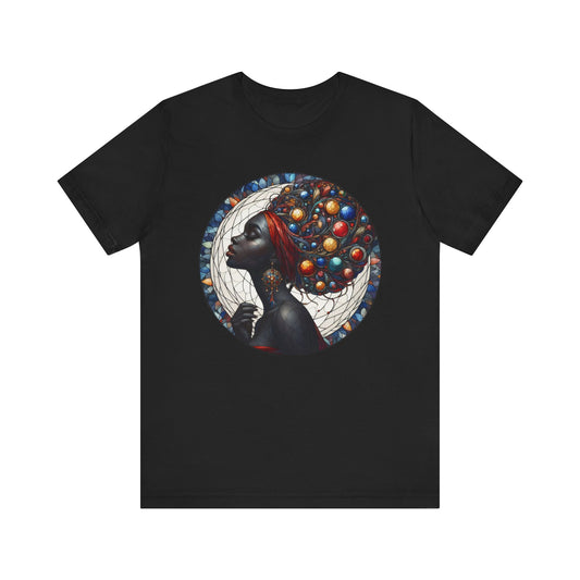 Celestial Dreamer Tee, Cosmic T-Shirt, Astrology Shirt, Space Lover Gift, Starry Night Top, Universe-Themed Apparel