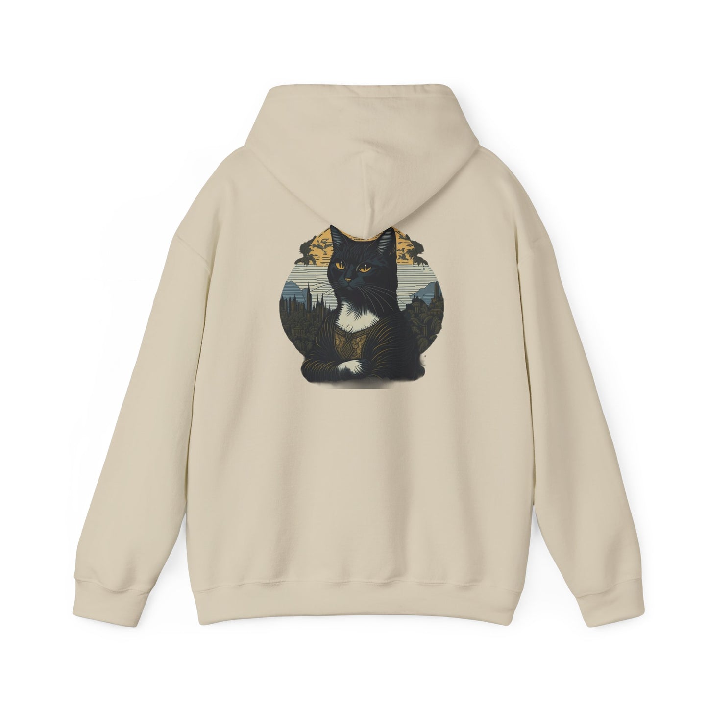 Cozy Cat-Themed personalized Unisex Hooded Sweatshirt, Perfect Gift for Cat Lovers, Casual Wear, Animal Lover Apparel, Hoodie for All Seasons