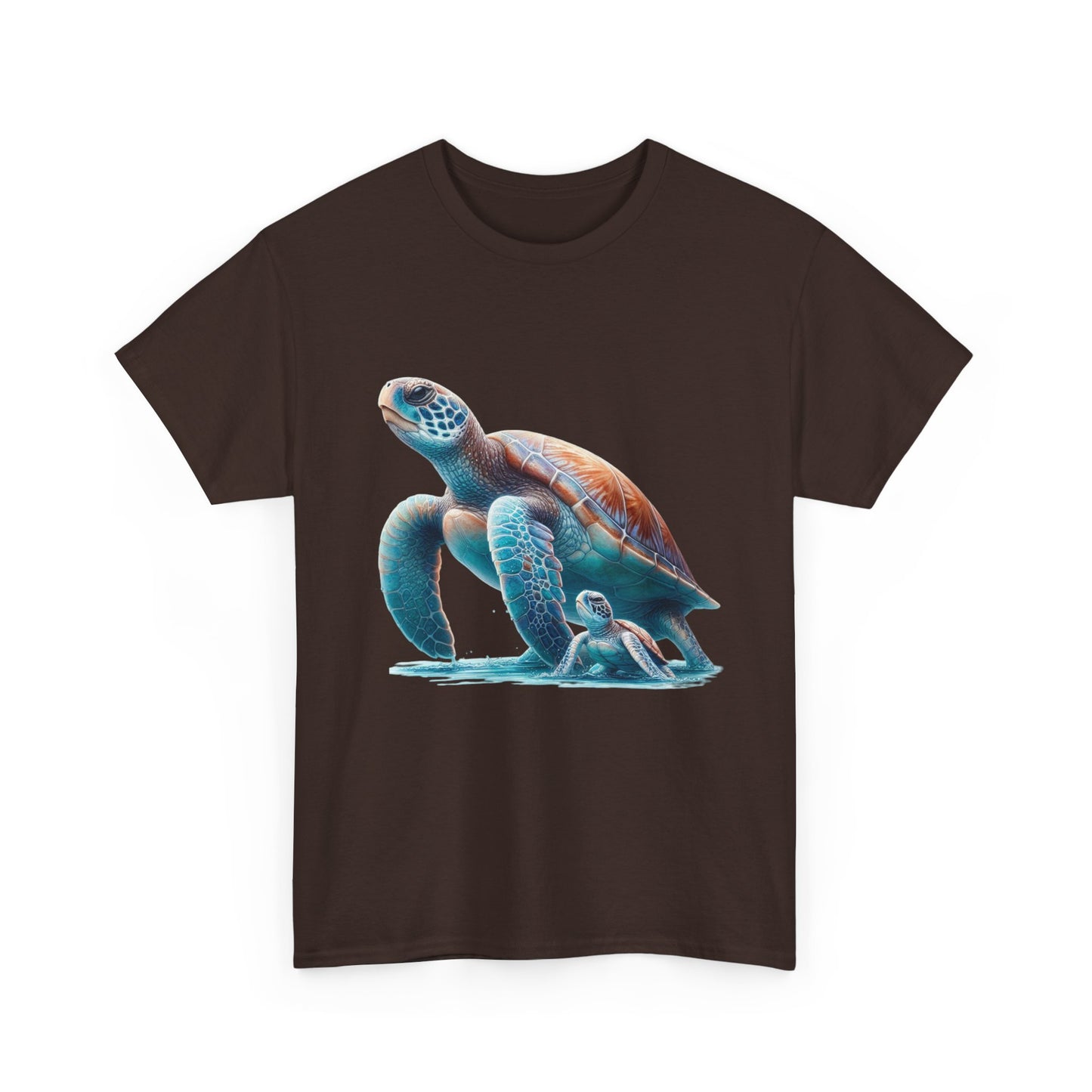 Turtle Adventure Unisex Tee | Ocean-Inspired Cotton Shirt, Nature Lover Gift, Beach Day Outfit, Cute Animal Tee, Eco-Friendly Fashion