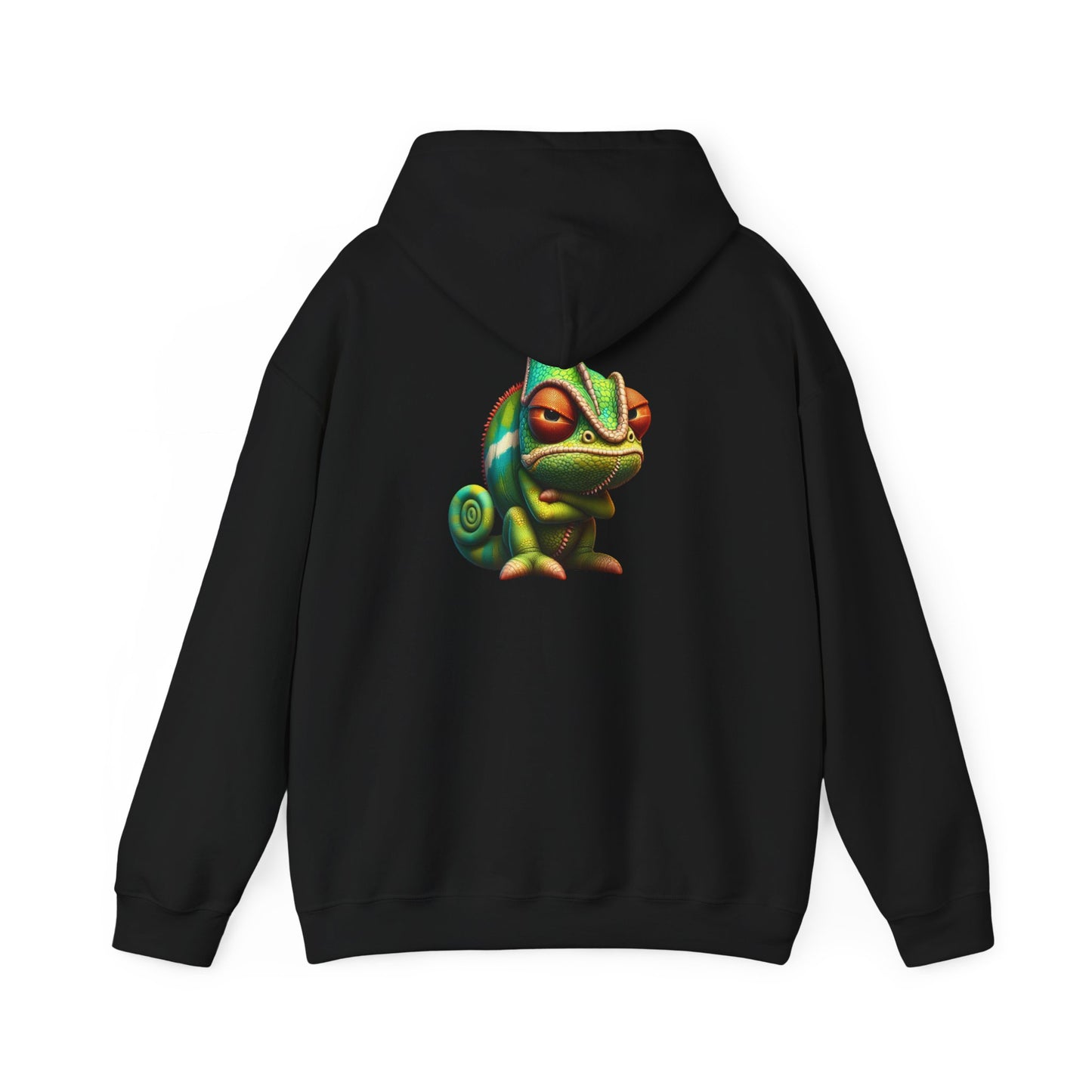 Colorful Chameleon Hoodie - Fun, Cozy, personalized Unisex Sweatshirt for Animal Lovers, Perfect Gift for Birthdays, Holidays, and Casual Wear