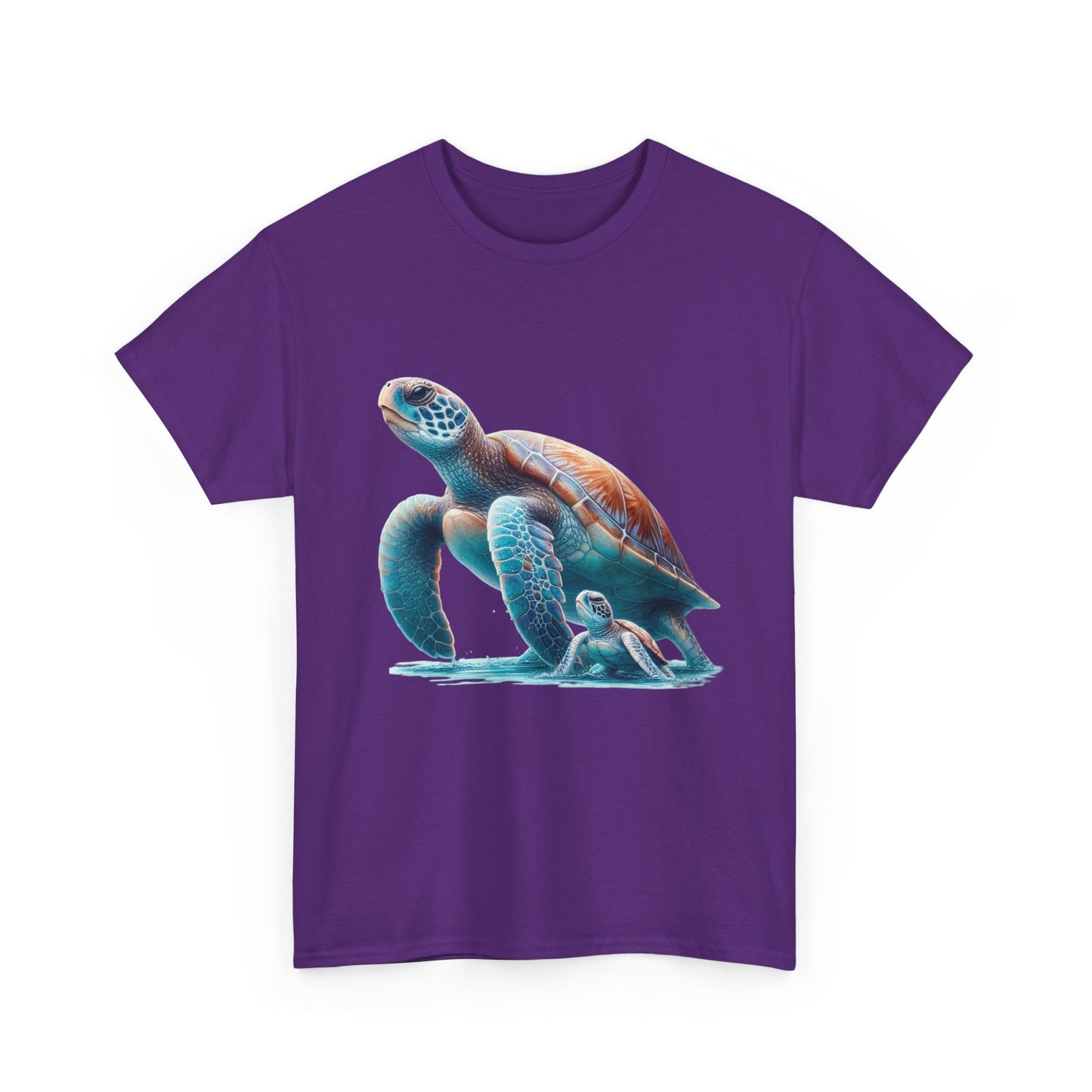 Turtle Adventure Unisex Tee | Ocean-Inspired Cotton Shirt, Nature Lover Gift, Beach Day Outfit, Cute Animal Tee, Eco-Friendly Fashion