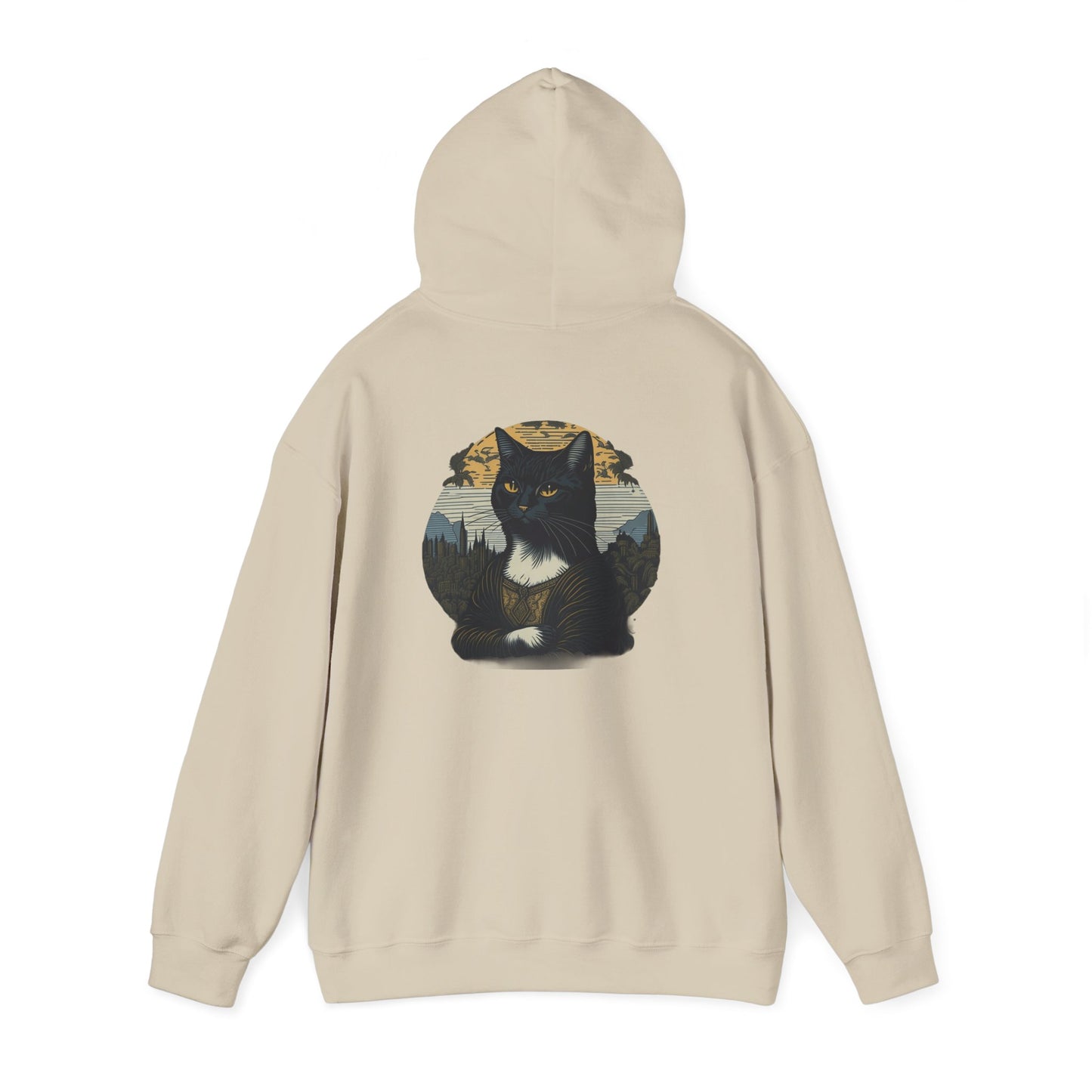 Cozy Cat-Themed personalized Unisex Hooded Sweatshirt, Perfect Gift for Cat Lovers, Casual Wear, Animal Lover Apparel, Hoodie for All Seasons