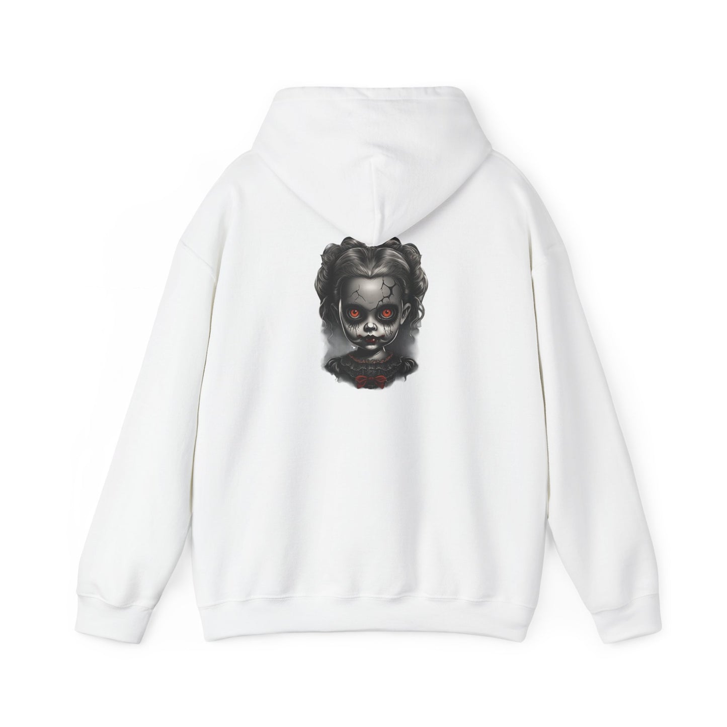Spooky Horror personalized Unisex Hooded Sweatshirt, Graphic Hoodie, Halloween Apparel, Dark Fantasy, Unique Gift for Horror Lovers