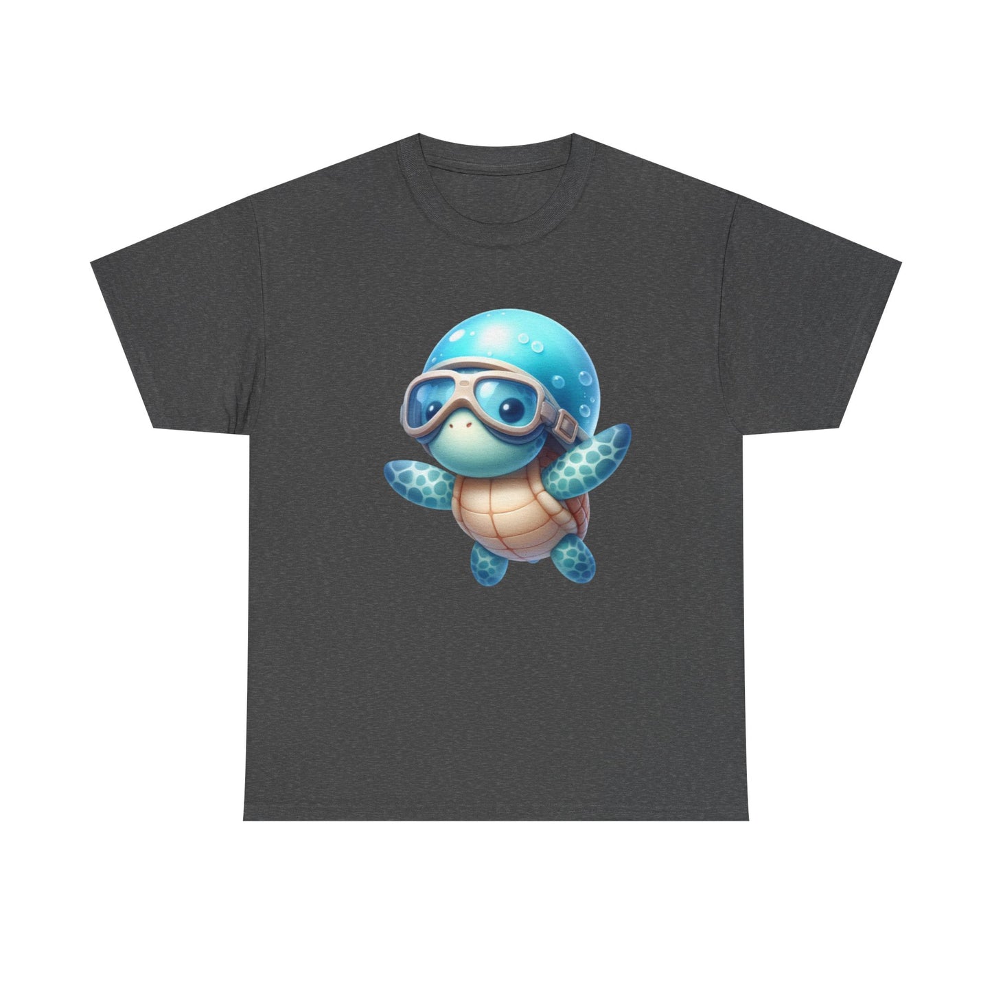 Cute Turtle Adventure Tee, Animal Lover Shirt, Beach Picnic Outfit, Fun Gift for Kids, Eco-Friendly Fashion, Summer Casual Wear