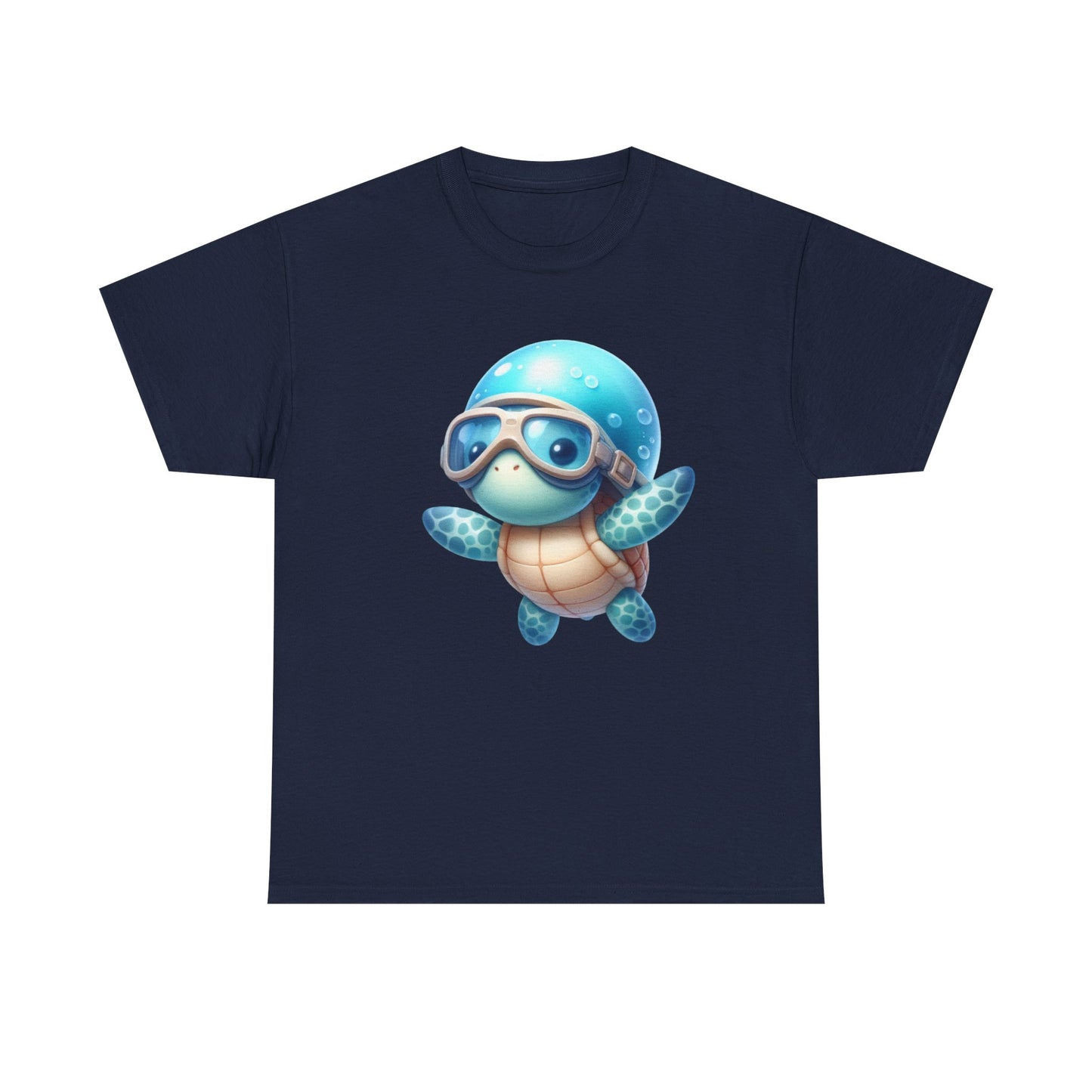 Cute Turtle Adventure Tee, Animal Lover Shirt, Beach Picnic Outfit, Fun Gift for Kids, Eco-Friendly Fashion, Summer Casual Wear