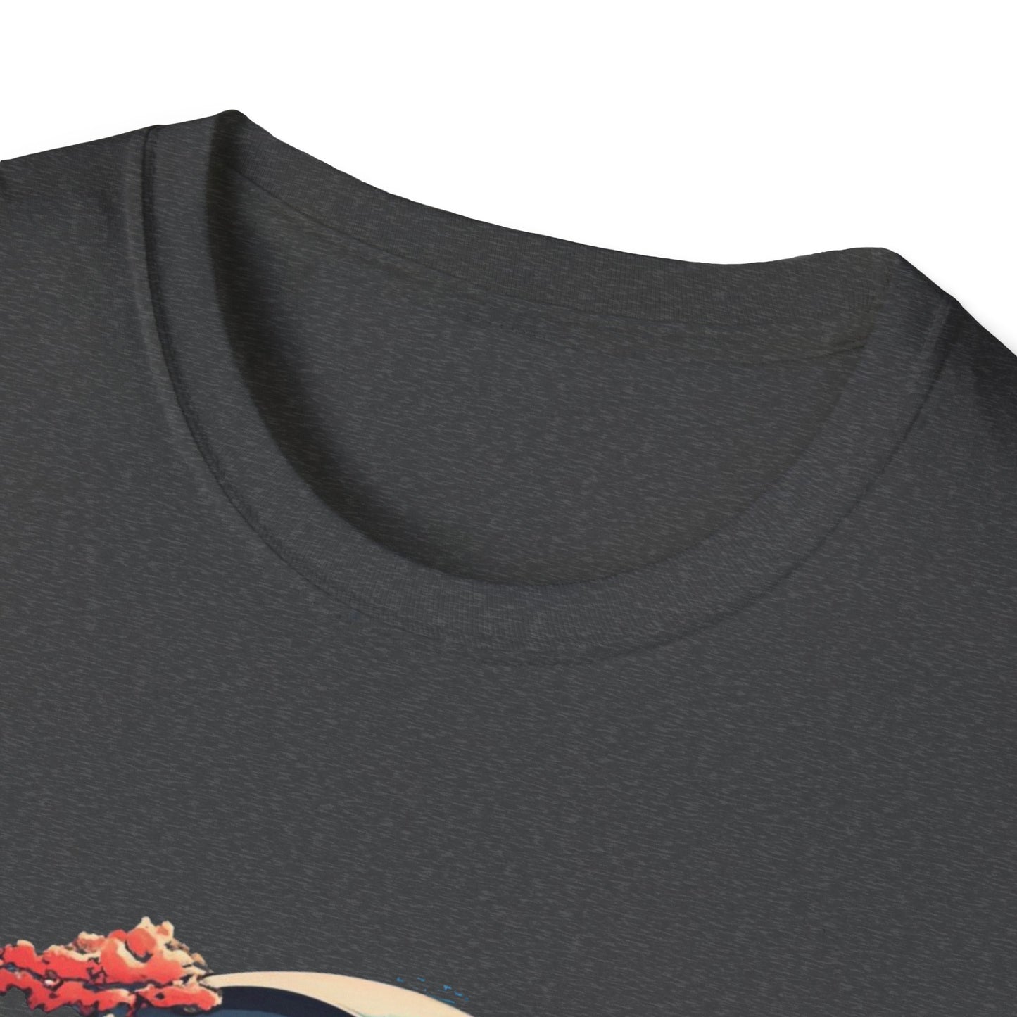 Yin Yang Nature T-Shirt - Unisex Softstyle Tee, Graphic Tee, Casual Wear, Eco-Friendly Gift, Meditation Top, Tree Love Shirt