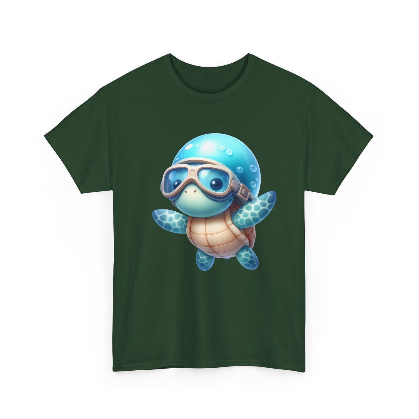 Cute Turtle Adventure Tee, Animal Lover Shirt, Beach Picnic Outfit, Fun Gift for Kids, Eco-Friendly Fashion, Summer Casual Wear