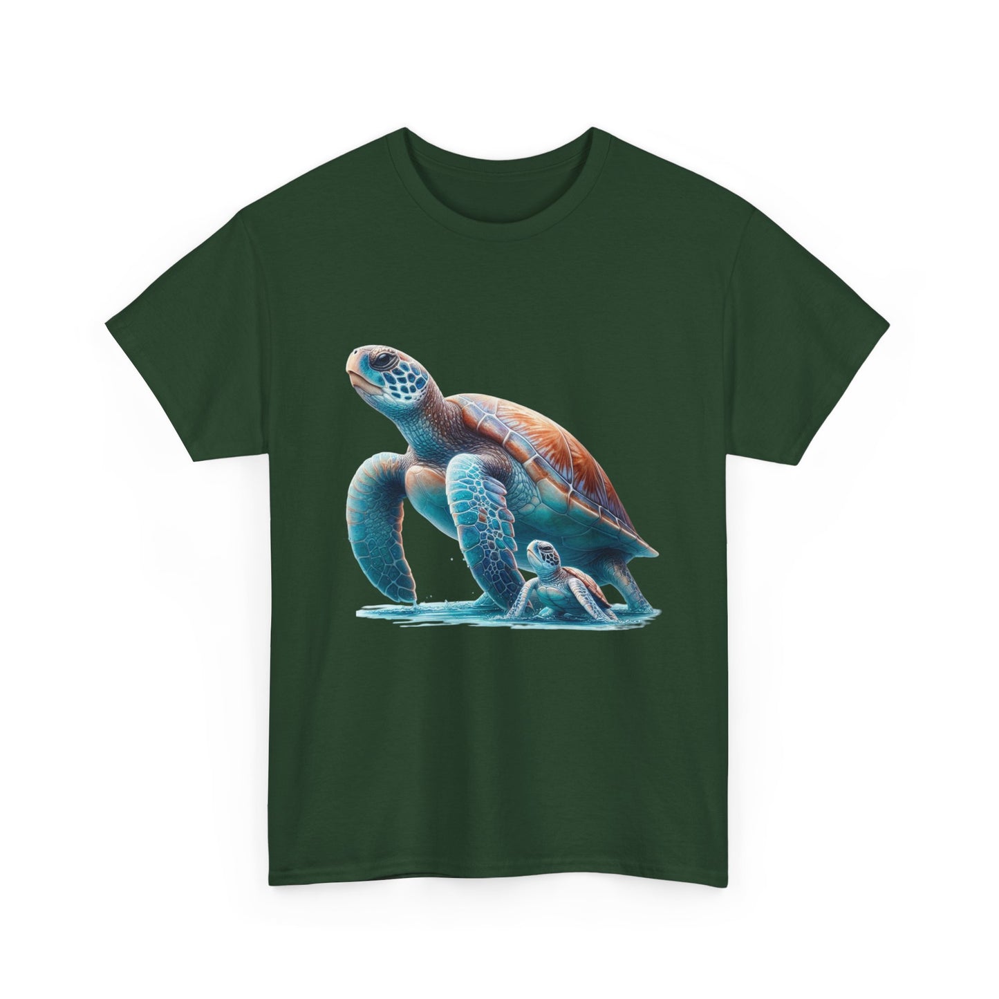Turtle Adventure Unisex Tee | Ocean-Inspired Cotton Shirt, Nature Lover Gift, Beach Day Outfit, Cute Animal Tee, Eco-Friendly Fashion