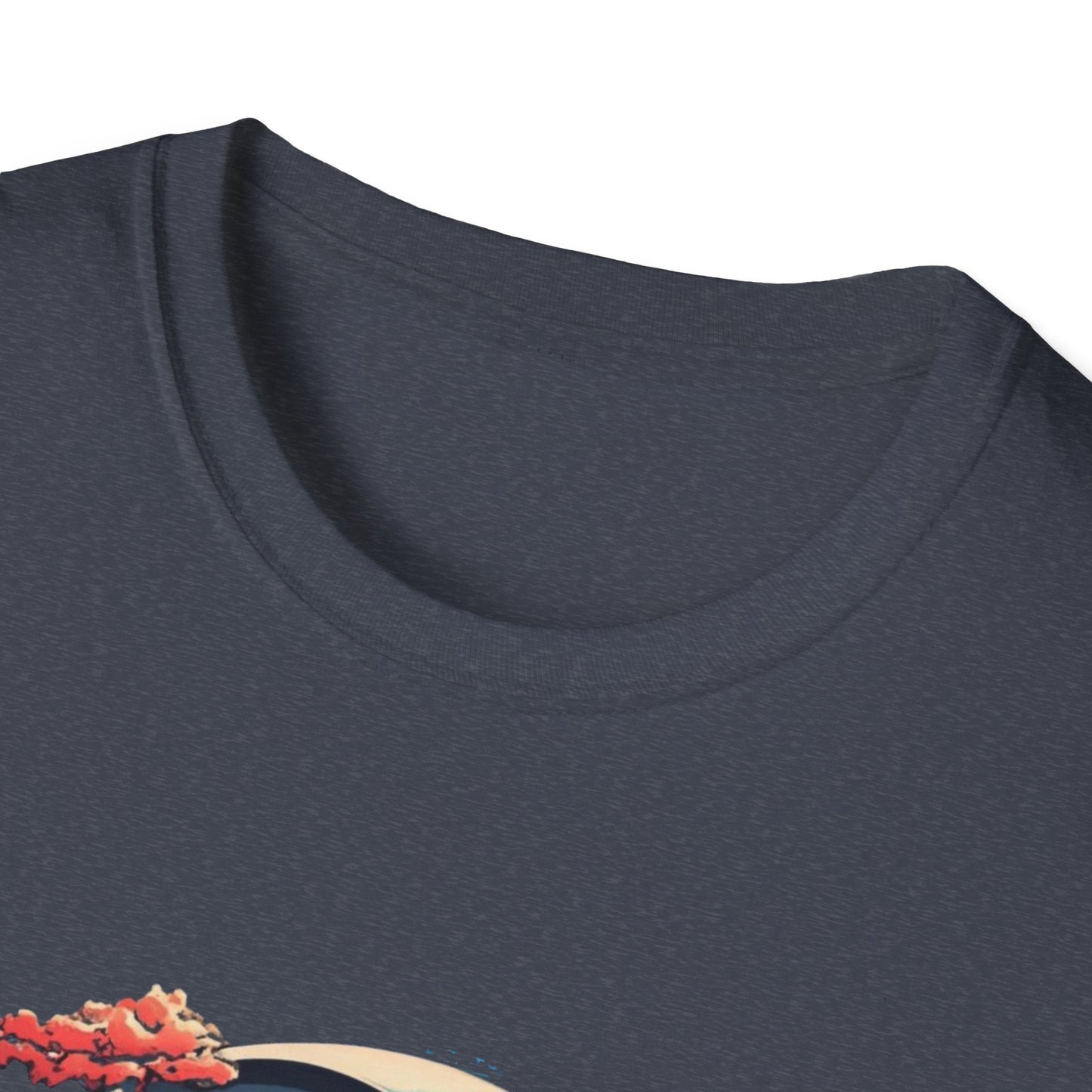 Yin Yang Nature T-Shirt - Unisex Softstyle Tee, Graphic Tee, Casual Wear, Eco-Friendly Gift, Meditation Top, Tree Love Shirt