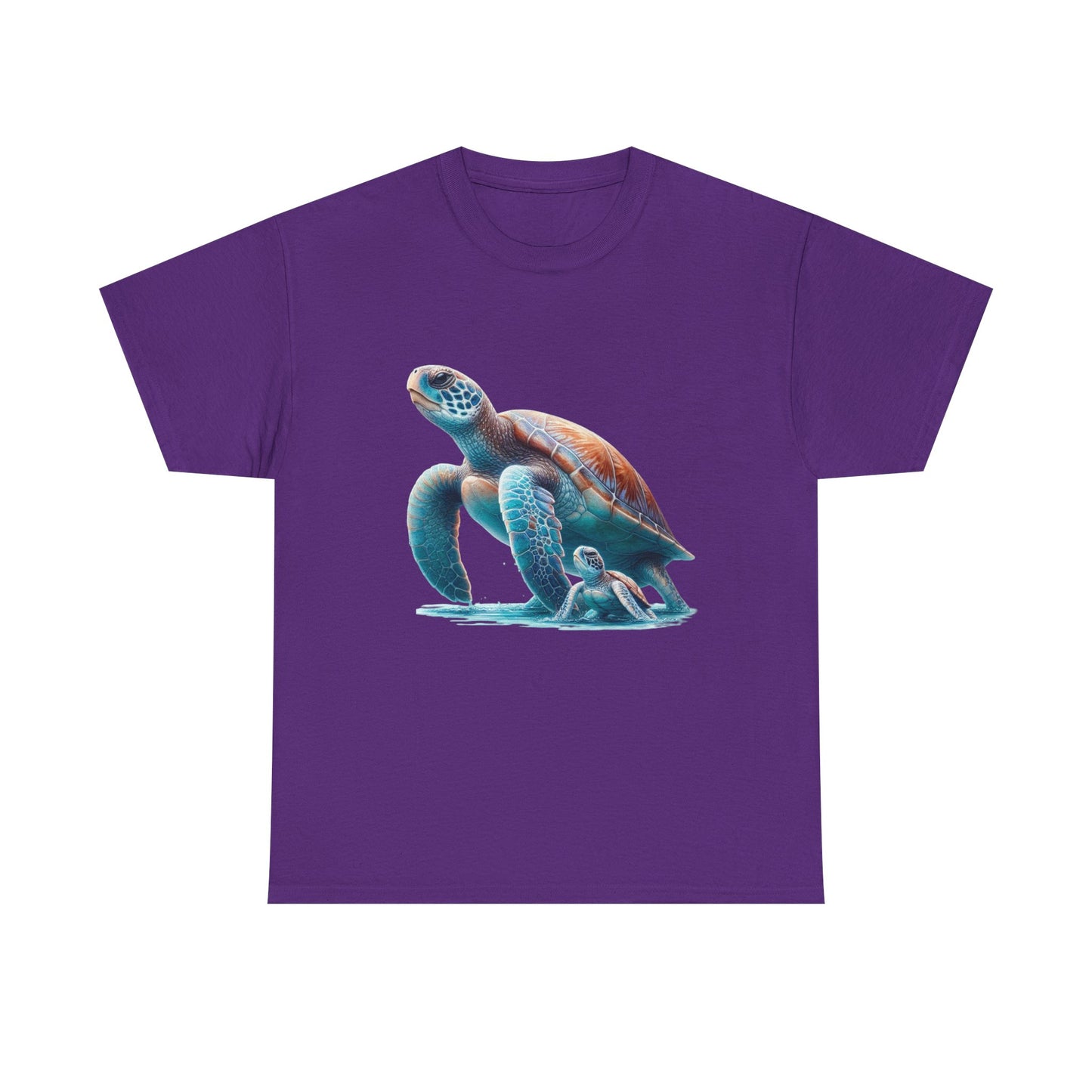Turtle Adventure Unisex Tee | Ocean-Inspired Cotton Shirt, Nature Lover Gift, Beach Day Outfit, Cute Animal Tee, Eco-Friendly Fashion