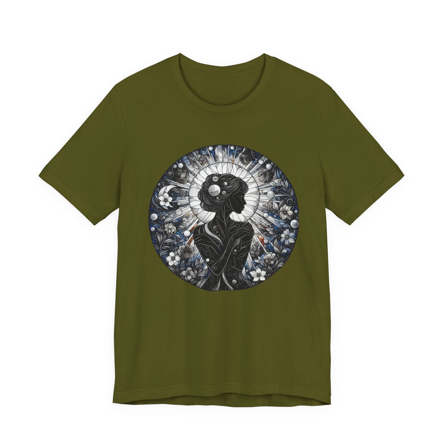 Bohemian Goddess Tee - Unisex Jersey Short Sleeve T-Shirt, Art Tee, Festival Wear, Boho Style, Unique Graphic Shirt, Gift for Her, [...]