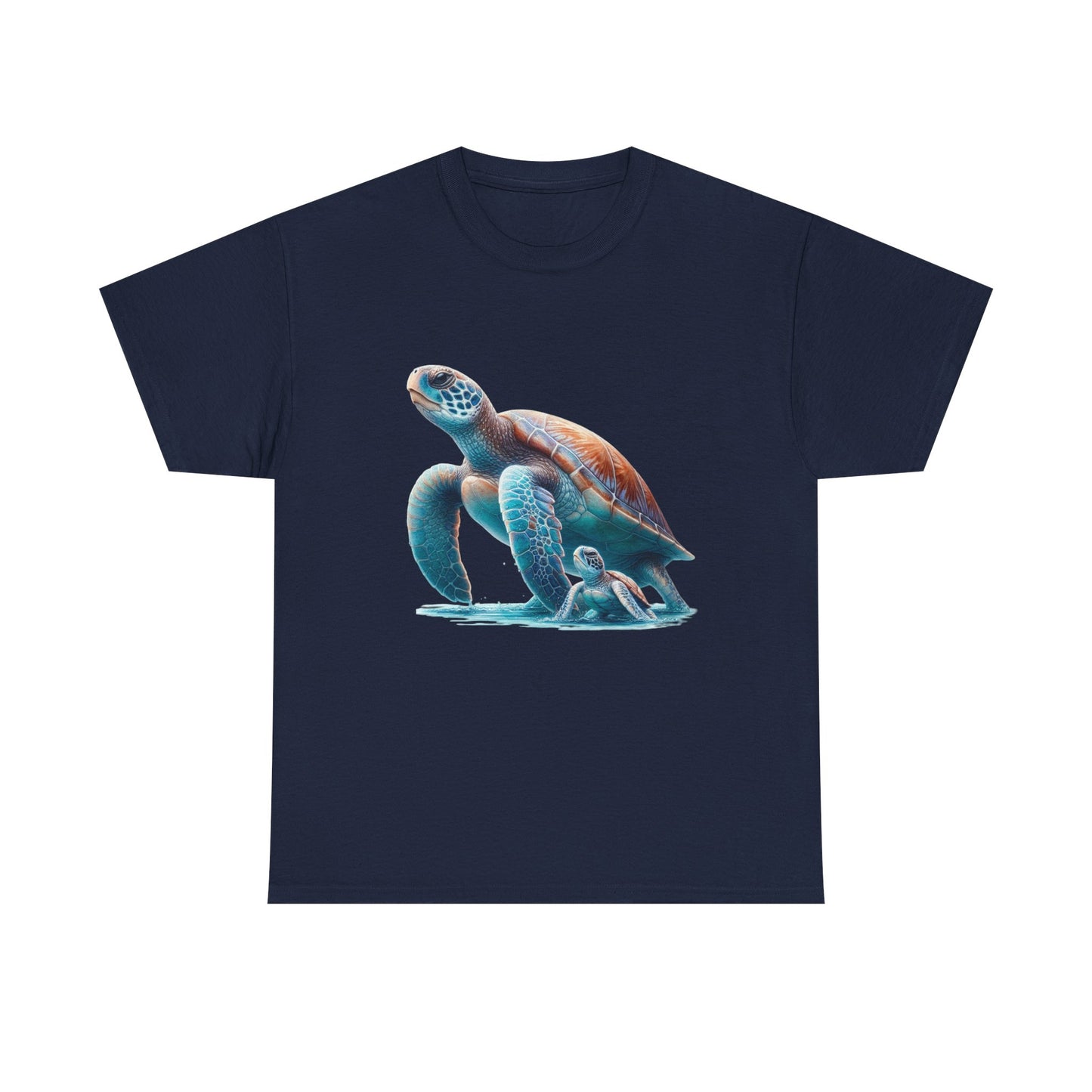 Turtle Adventure Unisex Tee | Ocean-Inspired Cotton Shirt, Nature Lover Gift, Beach Day Outfit, Cute Animal Tee, Eco-Friendly Fashion