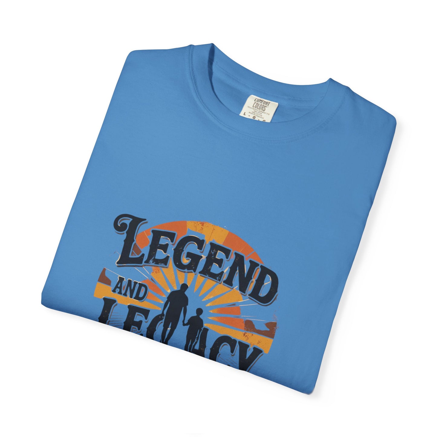 Legend and Legacy Dad & Son T-Shirt - Unisex Gift for Father’s Day, Family Bonding, Nostalgic Apparel, Casual Wear