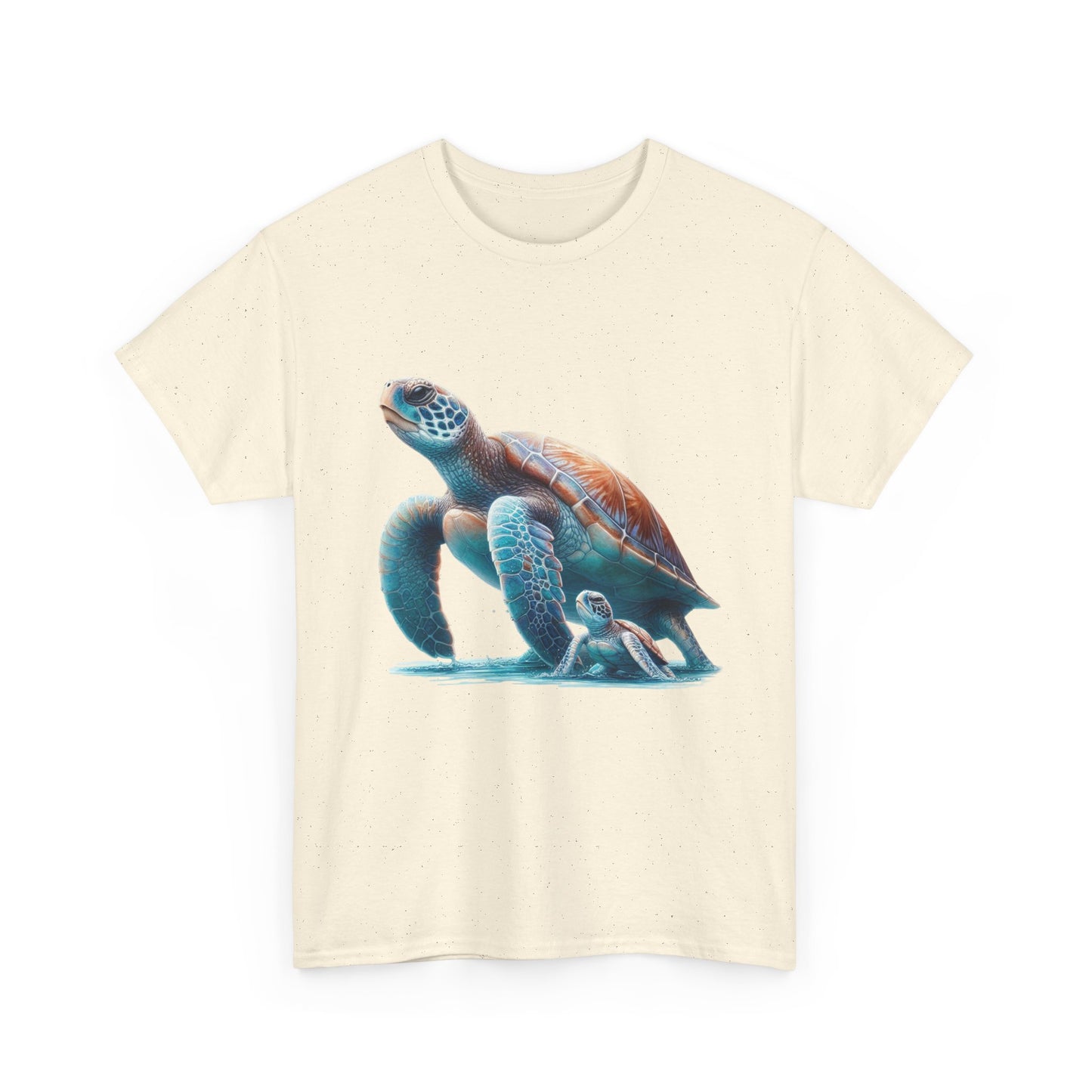Turtle Adventure Unisex Tee | Ocean-Inspired Cotton Shirt, Nature Lover Gift, Beach Day Outfit, Cute Animal Tee, Eco-Friendly Fashion