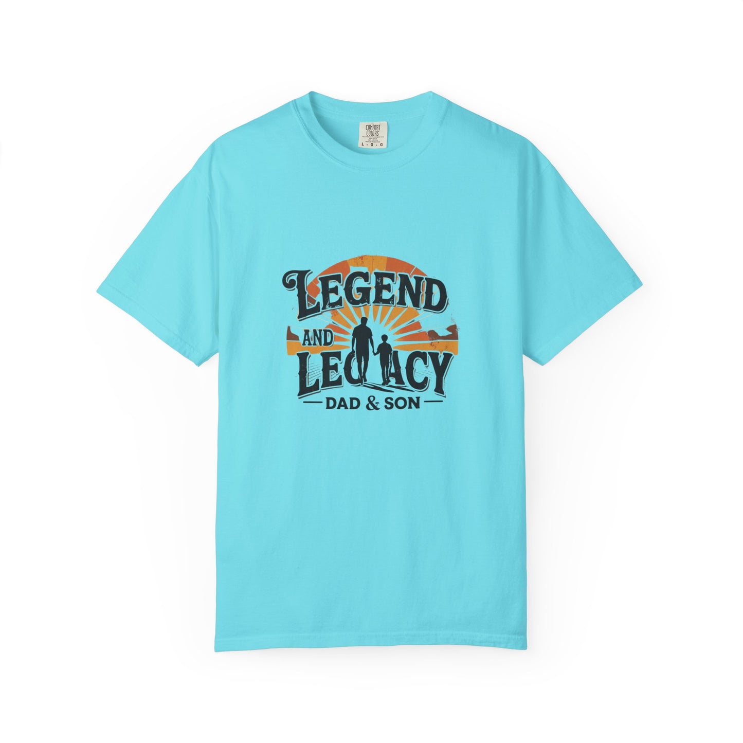 Legend and Legacy Dad & Son T-Shirt - Unisex Gift for Father’s Day, Family Bonding, Nostalgic Apparel, Casual Wear