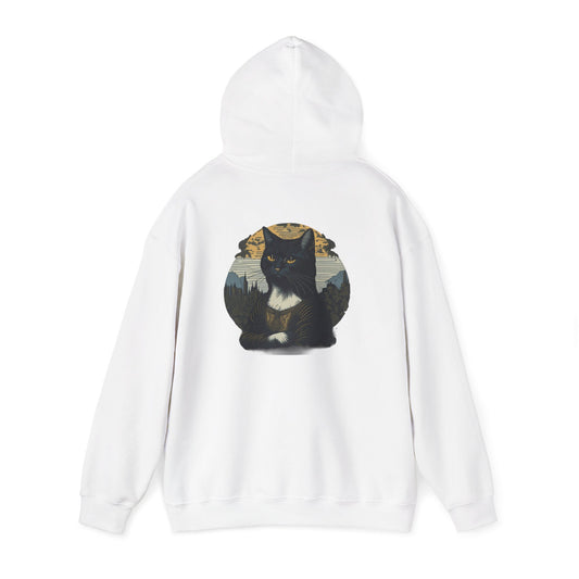 Cozy Cat-Themed personalized Unisex Hooded Sweatshirt, Perfect Gift for Cat Lovers, Casual Wear, Animal Lover Apparel, Hoodie for All Seasons
