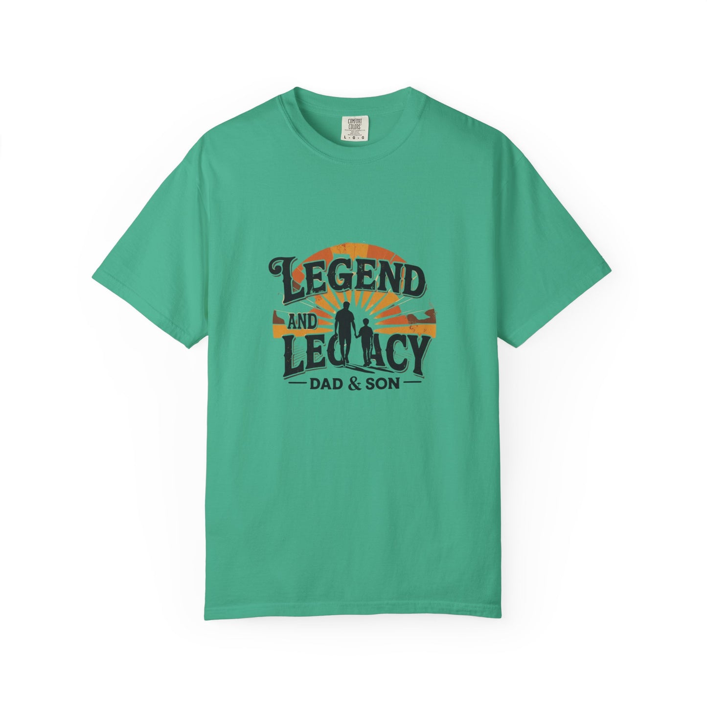 Legend and Legacy Dad & Son T-Shirt - Unisex Gift for Father’s Day, Family Bonding, Nostalgic Apparel, Casual Wear