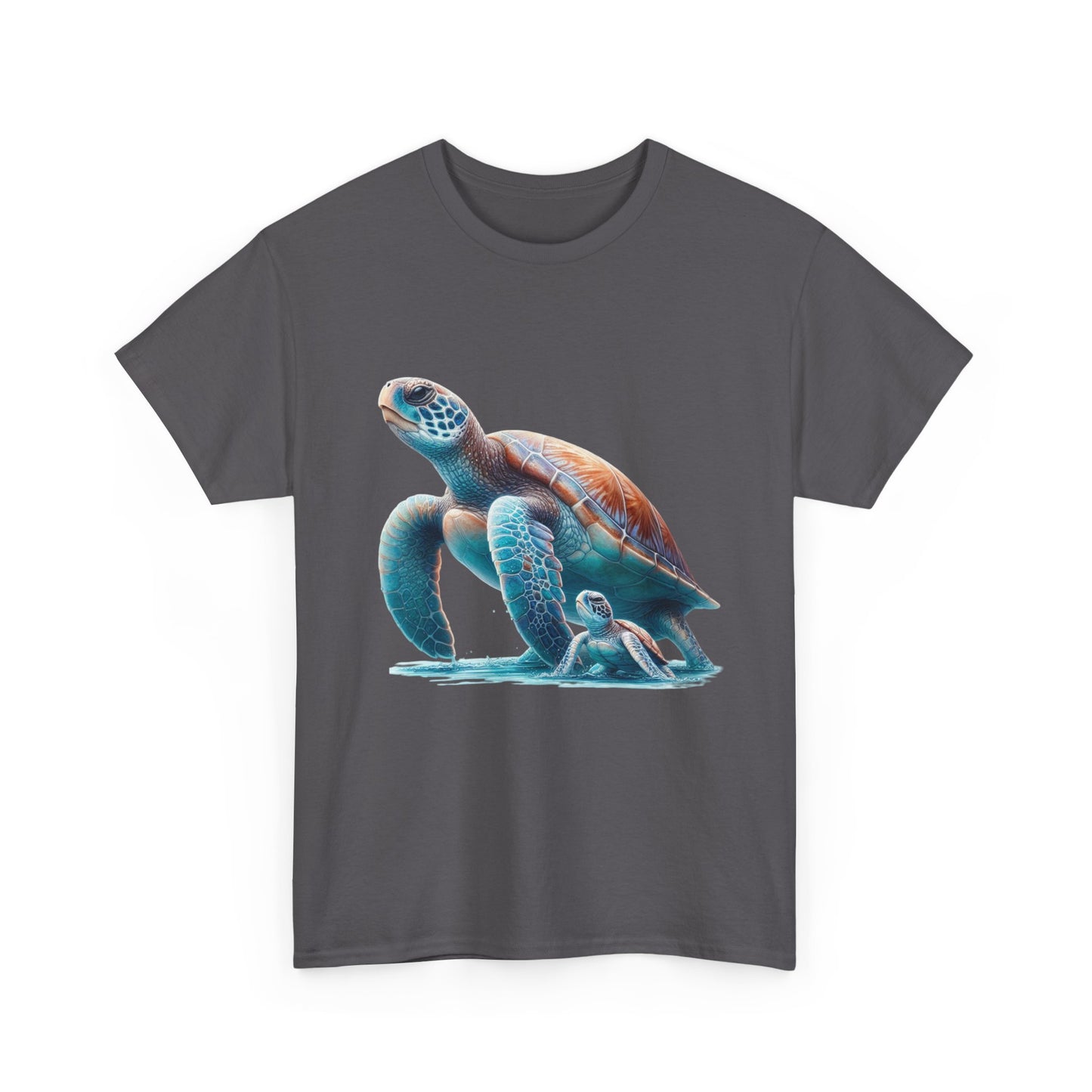 Turtle Adventure Unisex Tee | Ocean-Inspired Cotton Shirt, Nature Lover Gift, Beach Day Outfit, Cute Animal Tee, Eco-Friendly Fashion